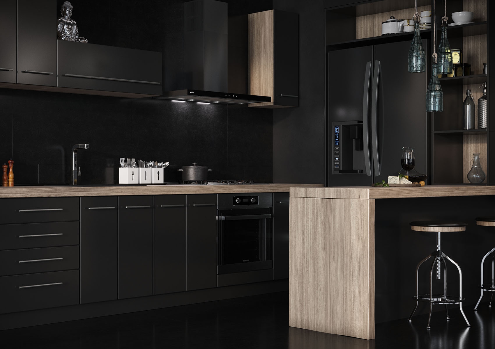 огляд товару Кухонна витяжка Best Chef T-line 1100 inox 90 (1F275F1M7A) - фотографія 12