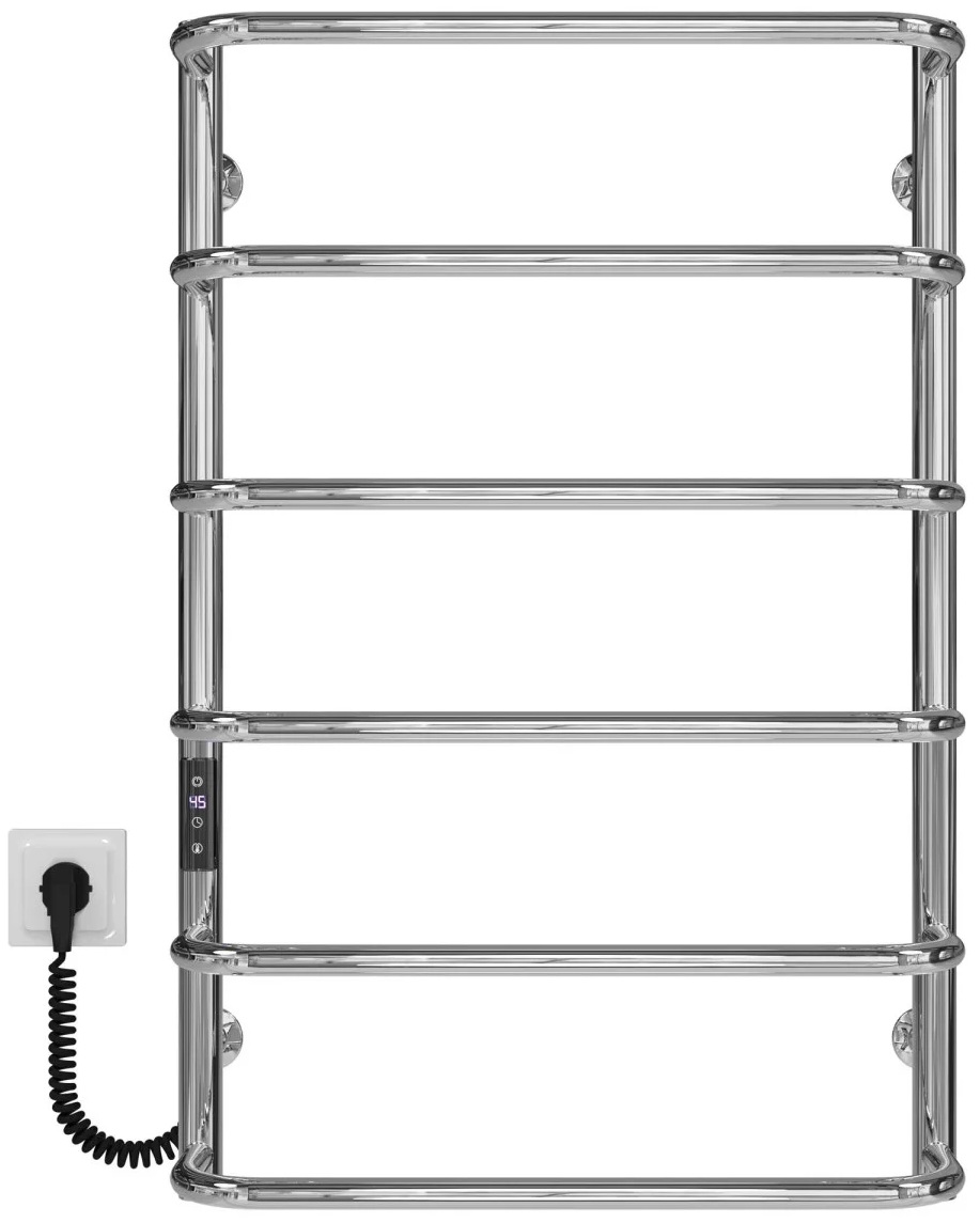 Рушникосушка Deffi Стандарт П6 500x800, хром, JD03, ліве підключення (C.SS.80.50.6.E.C.L.1) ціна 7450 грн - фотографія 2