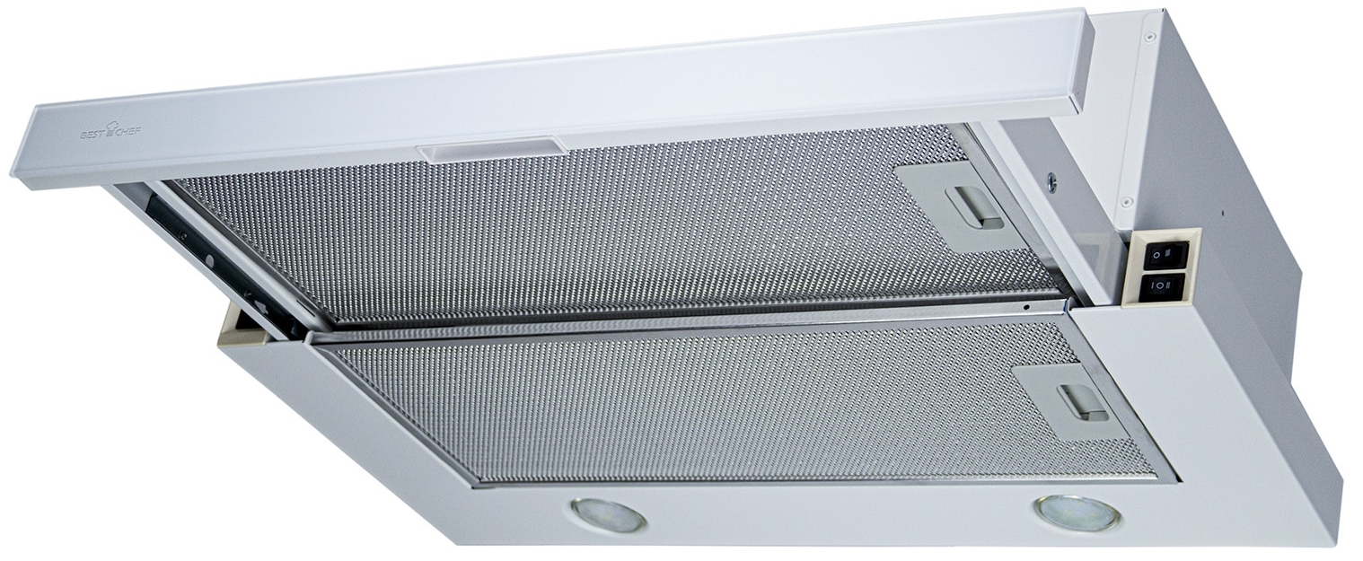 Кухонна витяжка Best Chef Simple 600 white 60 (OCORM60L4T.S3.BI.SW_BST) ціна 5952 грн - фотографія 2