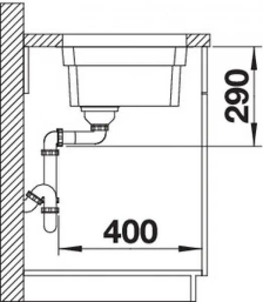 Blanco Etagon 700-U (524270) Габаритные размеры