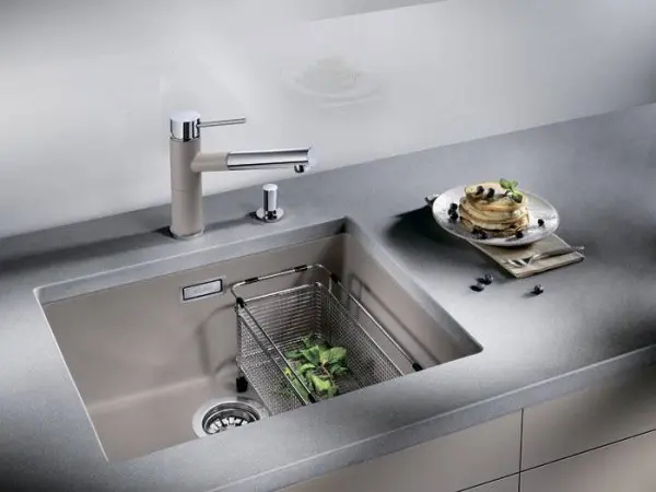 Кухонная мойка Blanco Subline 500-U (523439) цена 16590 грн - фотография 2