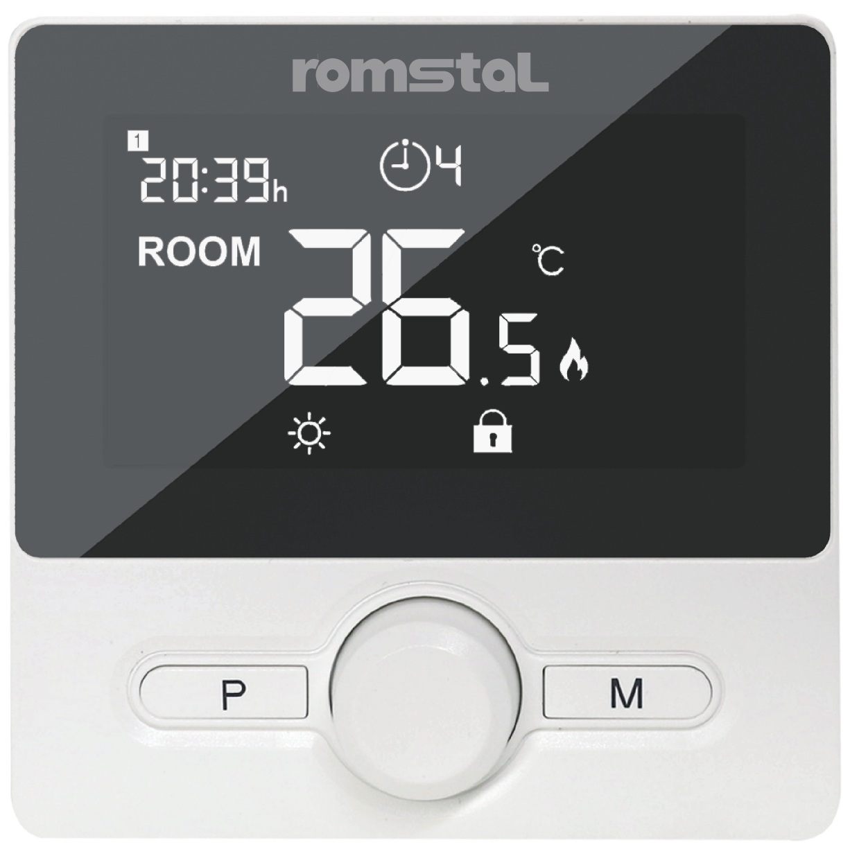 Терморегулятор Romstal Ecoheat 300 RWT-25 Wi-Fi ціна 5195 грн - фотографія 2