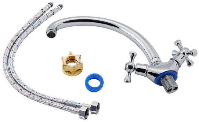 в продаже Смесители для кухонной мойки Lidz Lamb 273F Chrome LDLAM273FCRM21890 - фото 3