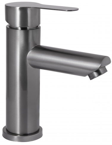 Смеситель для умывальника Brinex Pure 001F Graphite (BRIPUR001FGRP)