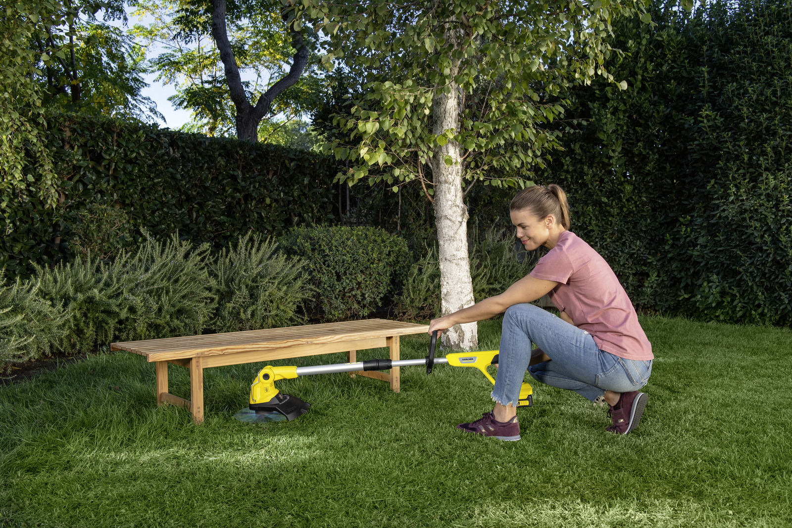 Триммер садовый Karcher LTR 18-30 Battery Set (1.444-311.0) инструкция - изображение 6