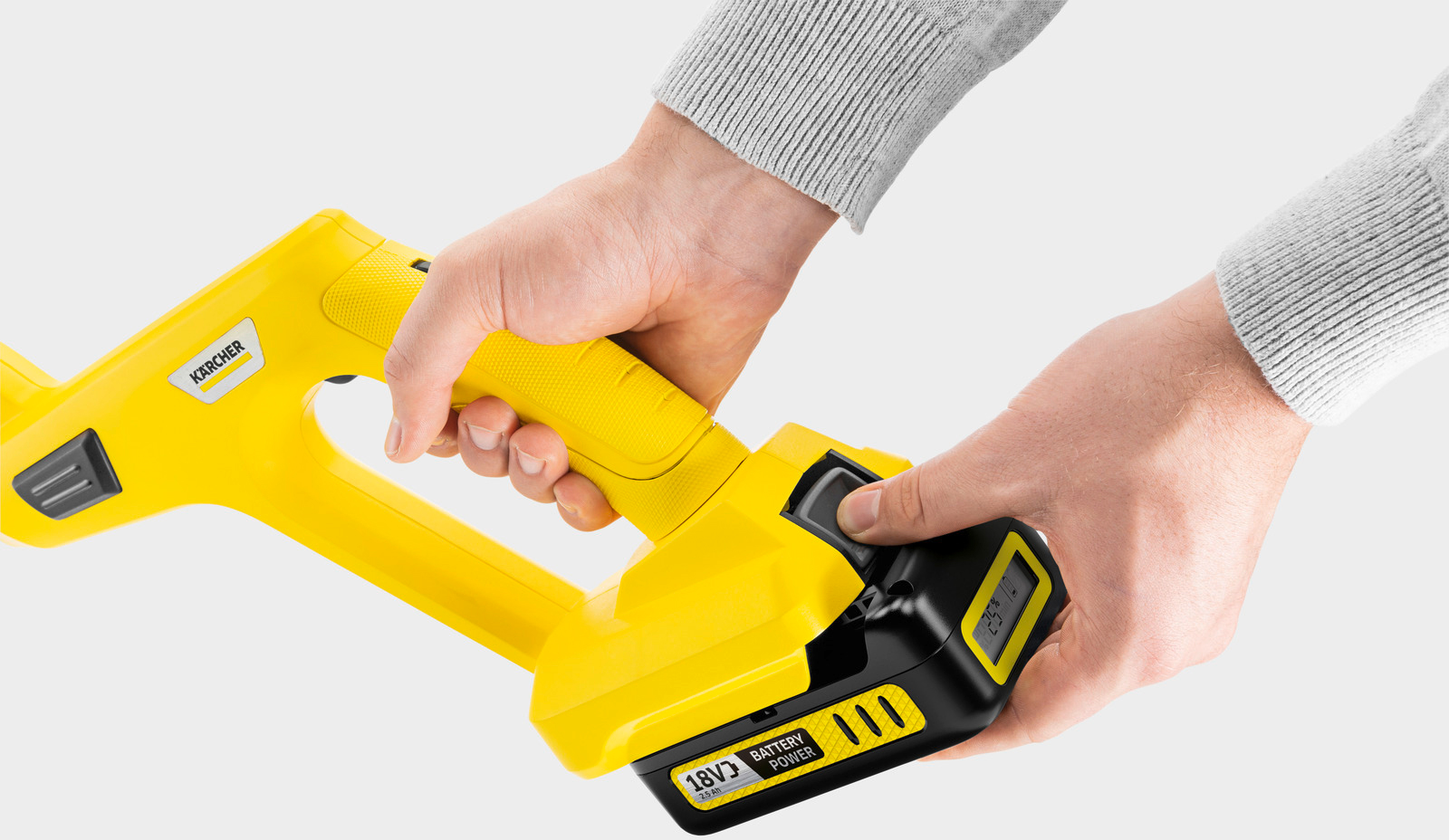 Тример садовий Karcher LTR 18-25 Battery Set (1.444-301.0) ціна 7999 грн - фотографія 2