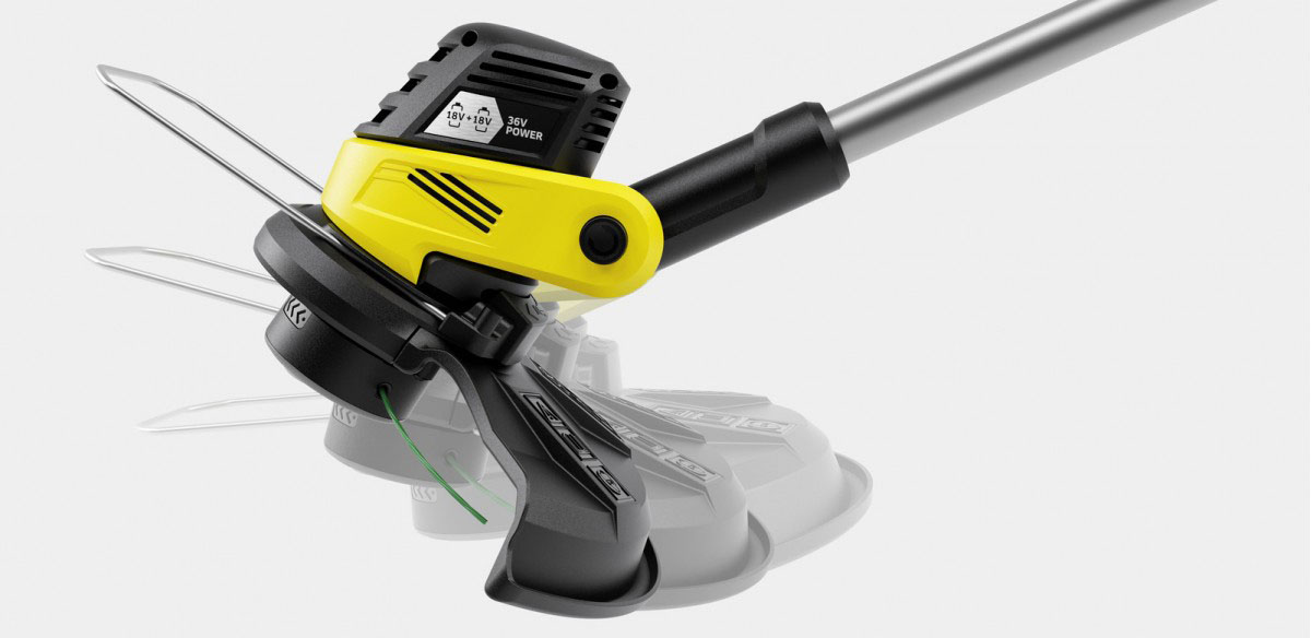 Триммер садовый Karcher LTR 3-18 Dual Battery Set (1.445-451.0) отзывы - изображения 5