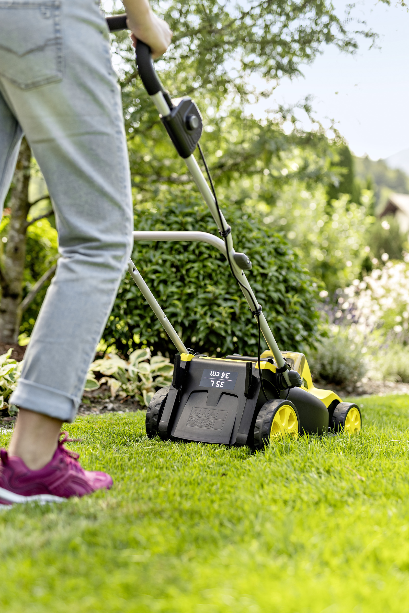 Газонокосилка Karcher LMO 3-18 *INT (1.445-410.0) обзор - фото 8