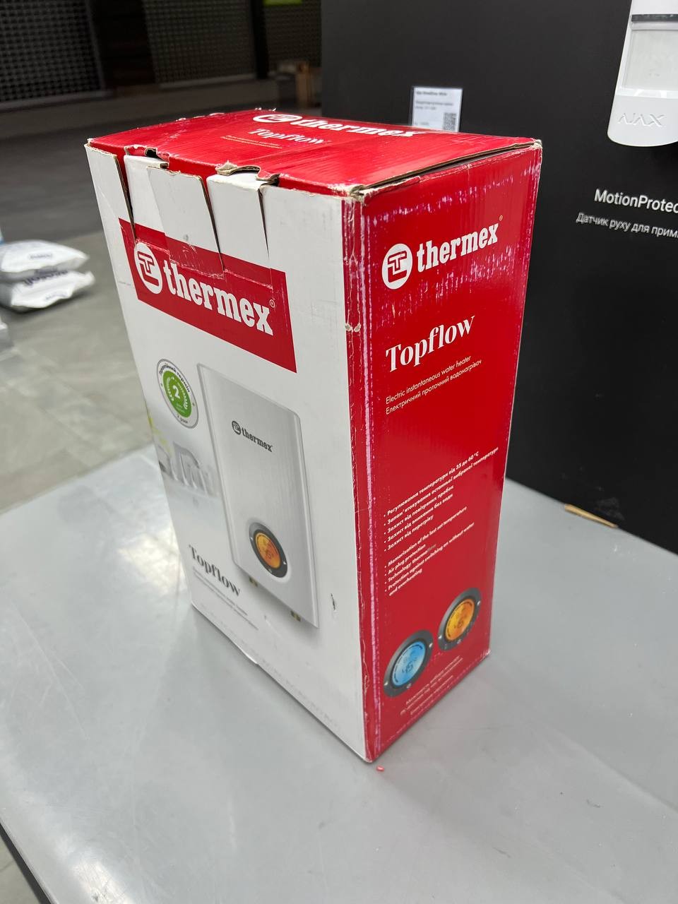 Проточний водонагрівач Thermex Topflow 10000 уцінка характеристики - фотографія 7