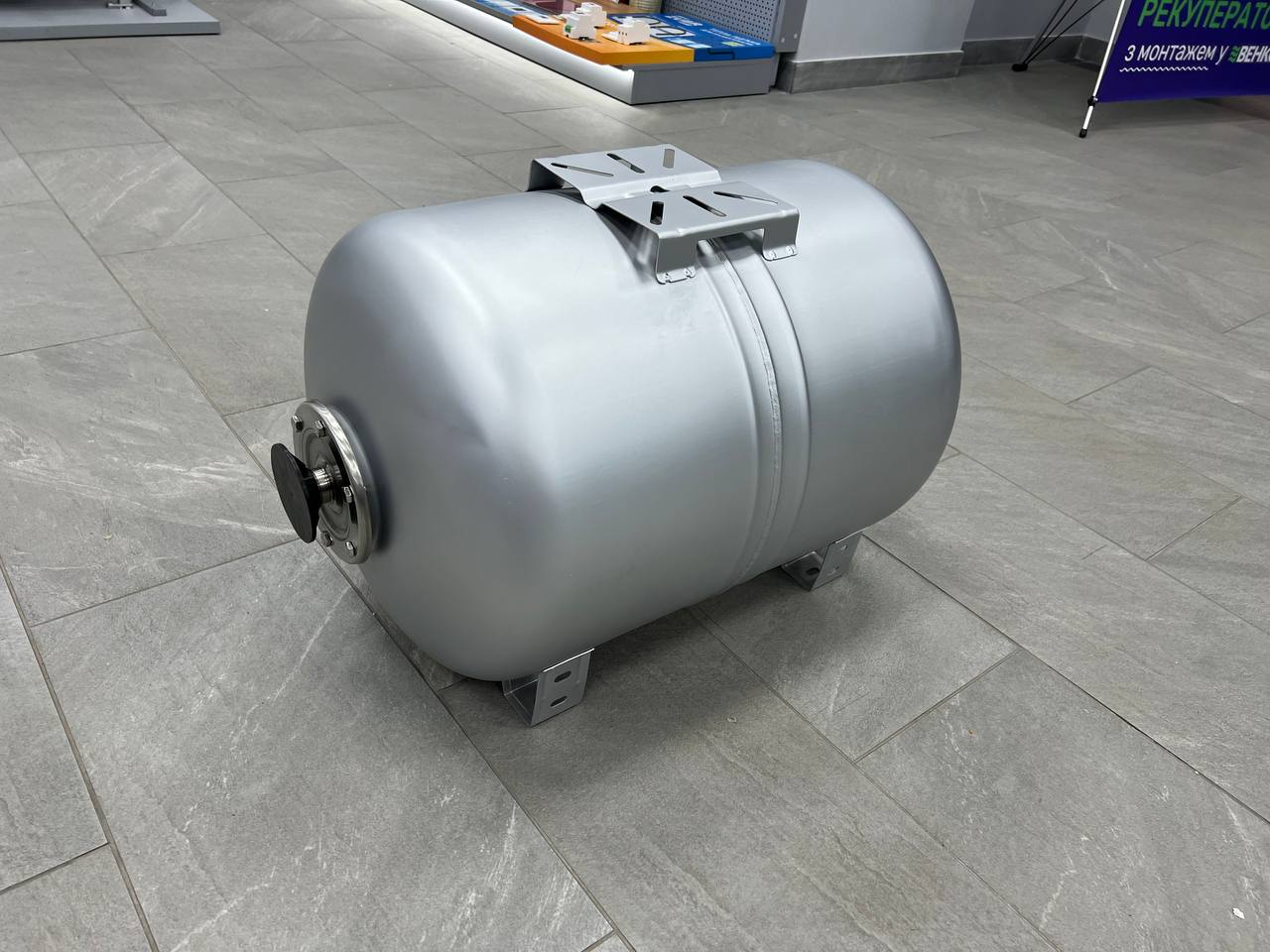 Гідроакумулятор Mytec 100 л з захисним покриттям (горизонтальний) Уцінка відгуки - зображення 5