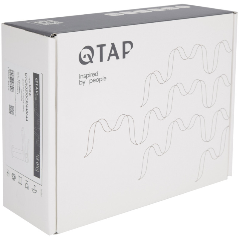 Смесители для раковины Q-Tap Crow QTCRO270CRM48644 Chrome характеристики - фотография 7