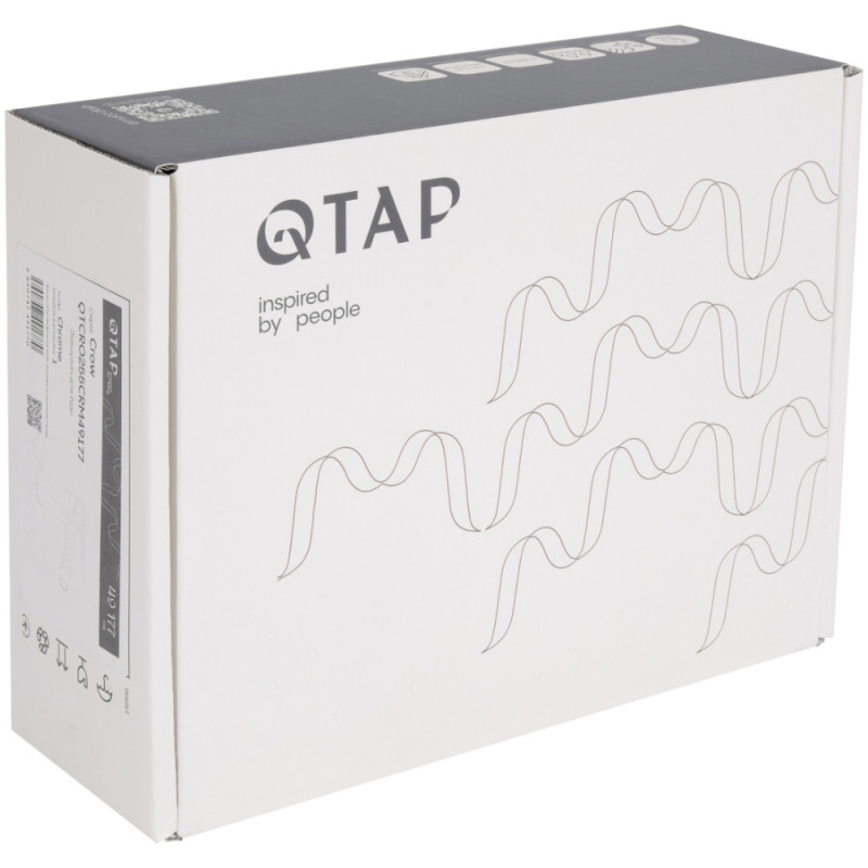 Змішувач для біде Q-Tap Crow QTCRO255CRM49177 Chrome характеристики - фотографія 7