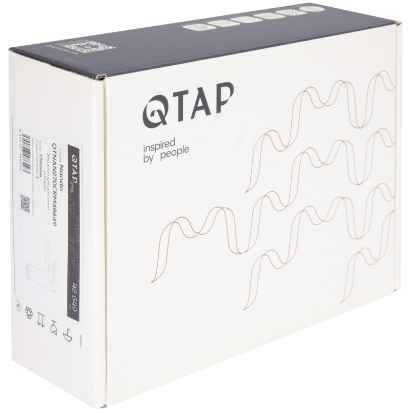 Змішувачі для раковини Q-Tap Nando QTNAN270CRM48649 Chrome характеристики - фотографія 7