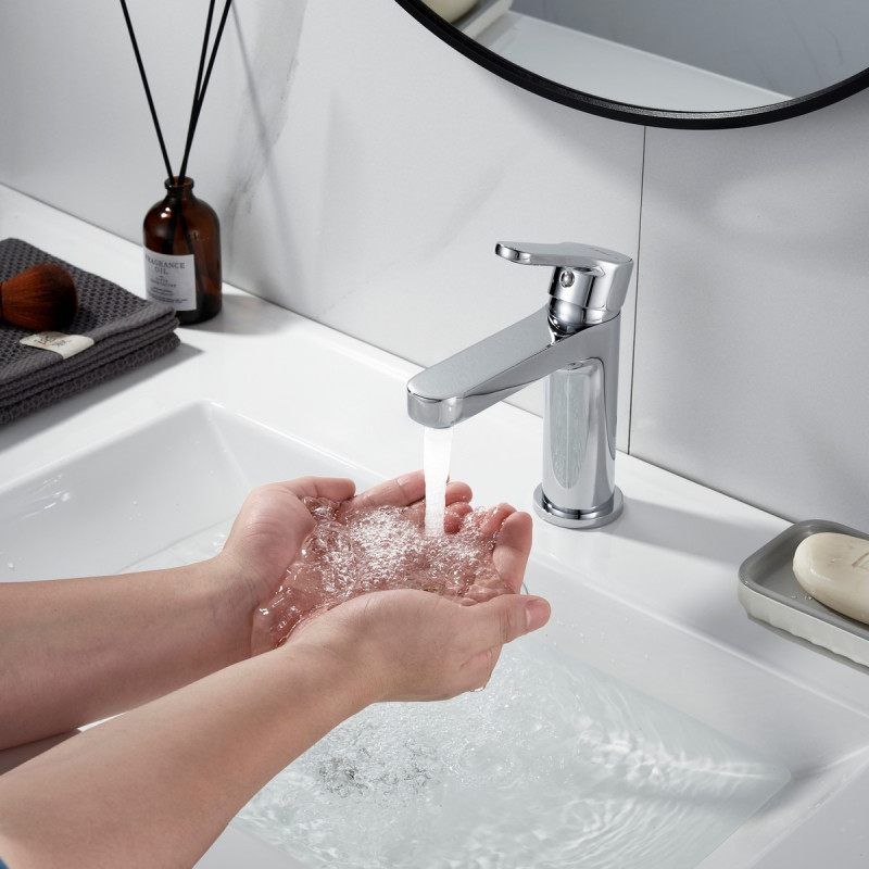 Змішувачі для раковини Lidz Astra 001F (k35) Chrome LDAST001FCRM48085 огляд - фото 8