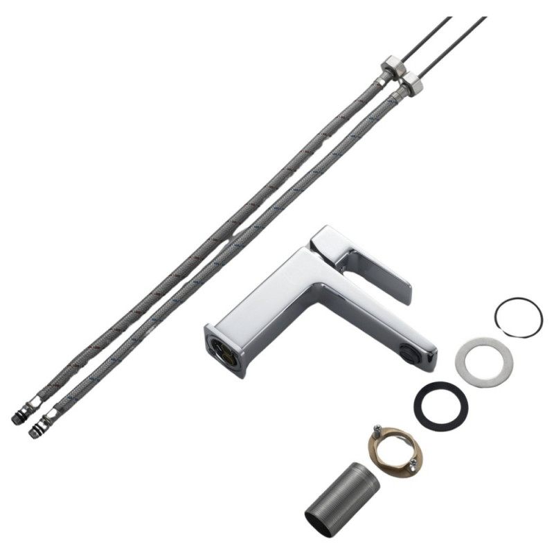 Змішувачі для раковини Lidz Orion 001F (k25) Chrome LDORI001FCRM48091 огляд - фото 8