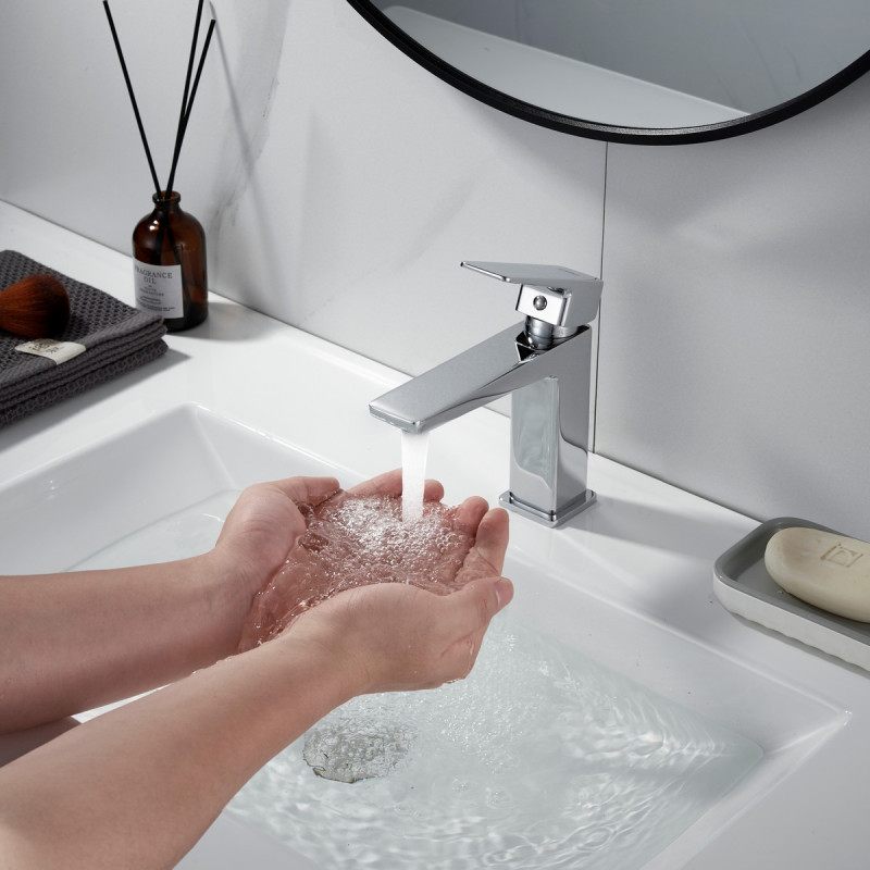 Змішувачі для раковини Lidz Orion 001F (k25) Chrome LDORI001FCRM48091 зовнішній вигляд - фото 9