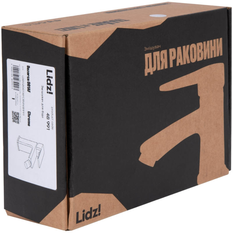 Змішувач для біде Lidz Dozorca 001AF (k35) Chrome LDDOZ001AFCRM48991 характеристики - фотографія 7
