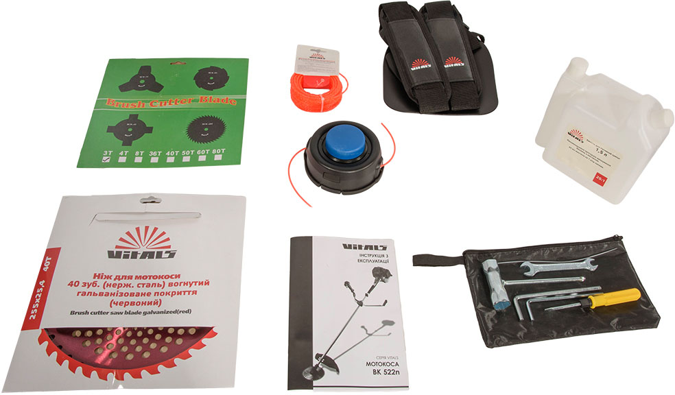 Мотокоса Vitals BK 522n (243548) огляд - фото 8