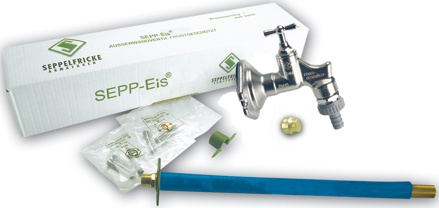 Кран садовий незамерзаючий Flamco Meibes SEPP-eis DN15 1/2" (MEIC-SEP201250) ціна 8207 грн - фотографія 2