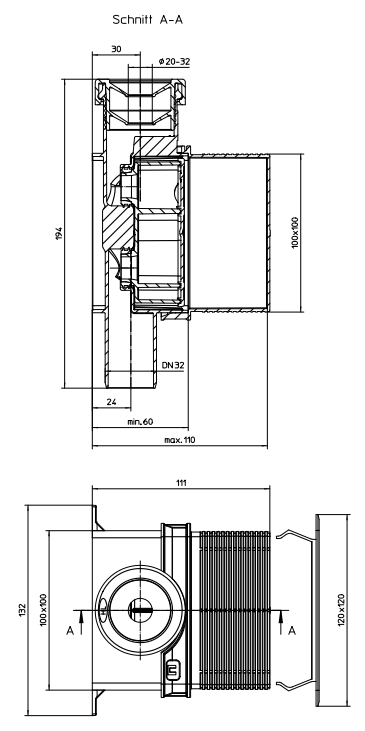 Hutterer&Lechner HL138N Габаритні розміри