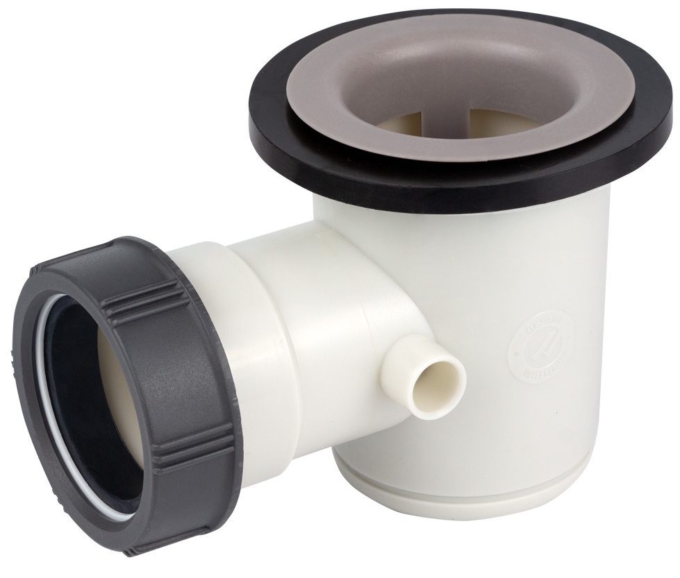 Сифон Wirquin Tourbillon Ø50мм с адаптером Ø40/50мм (9544120) цена 527 грн - фотография 2