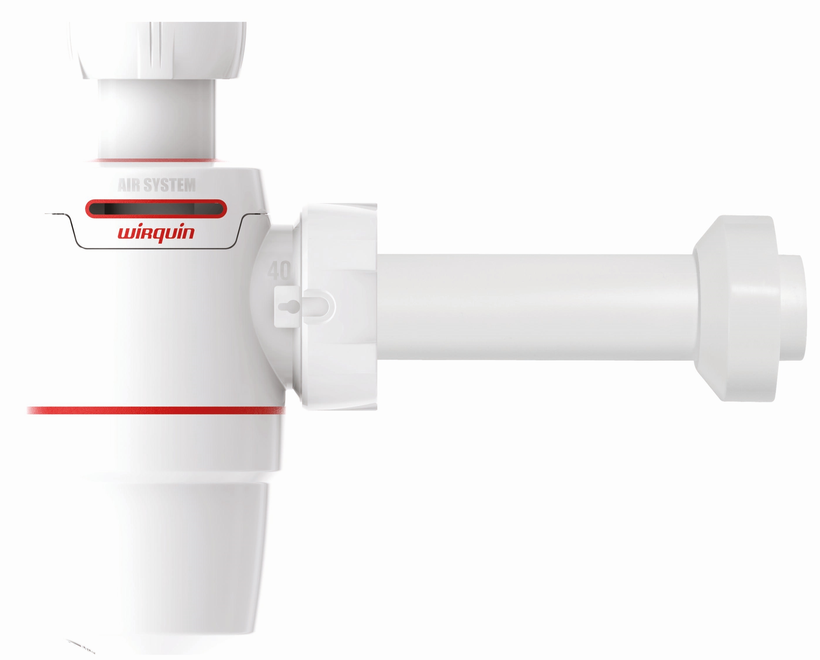 Wirquin Neo Air 1 1/2"xØ40мм с отводом (9542330)