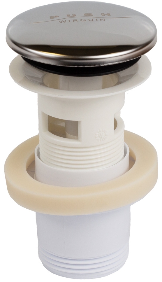 Донный клапан Wirquin Click-Clack с переливом 1¼" 76-93мм (9545800)