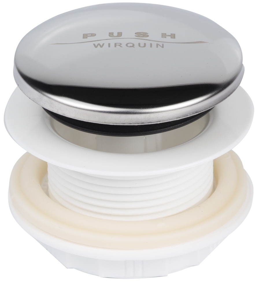 Донный клапан Wirquin Click-Clack Ø61мм (9545802) цена 281 грн - фотография 2