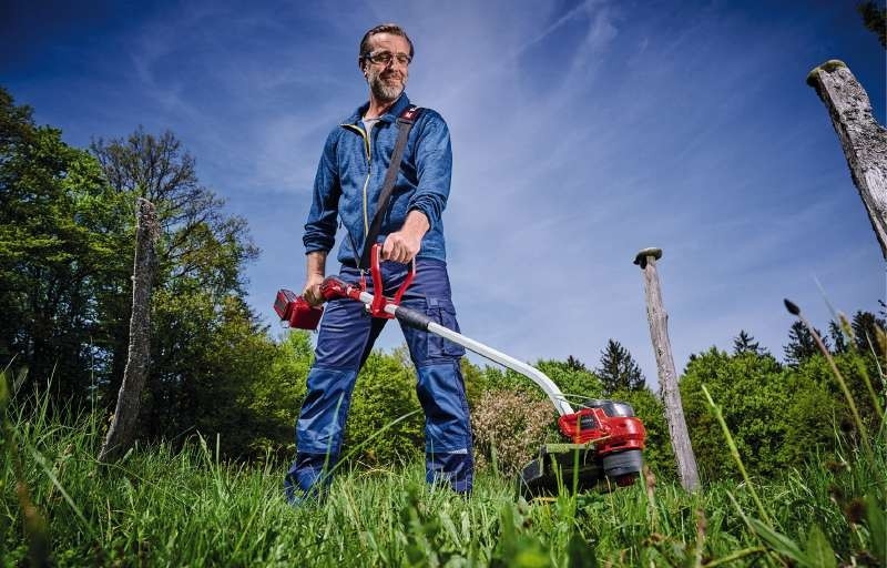 обзор товара Триммер Einhell GP-CT 36/35 Li BL без АКБ и ЗУ (3411330) - фотография 12