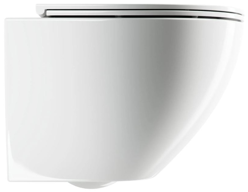 Унитаз подвесной Omnires Ottawa 54x37 Rimless, Gloss White (OTTAWACSPMWBP) цена 11700 грн - фотография 2