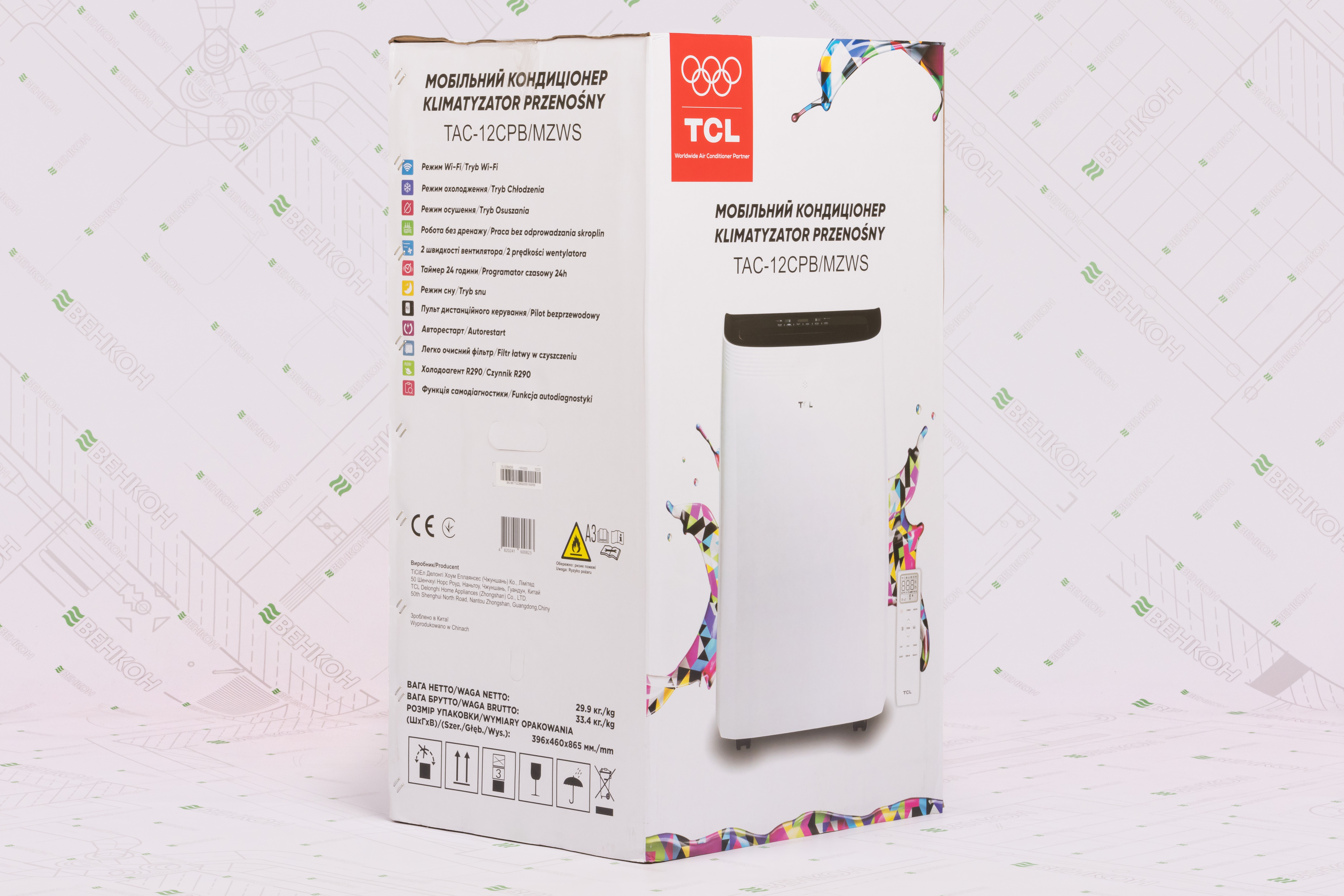 продукт TCL TAC-12CPB/MZWS WI-FI - photo 14