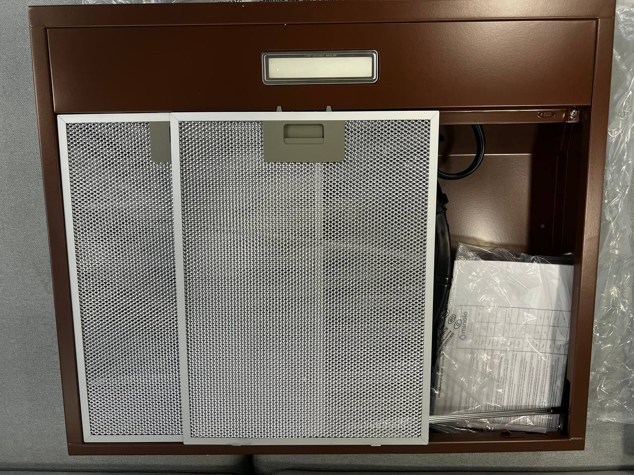 Витяжка кухонна плоска Minola HPL 613 BR уцінка інструкція - зображення 6