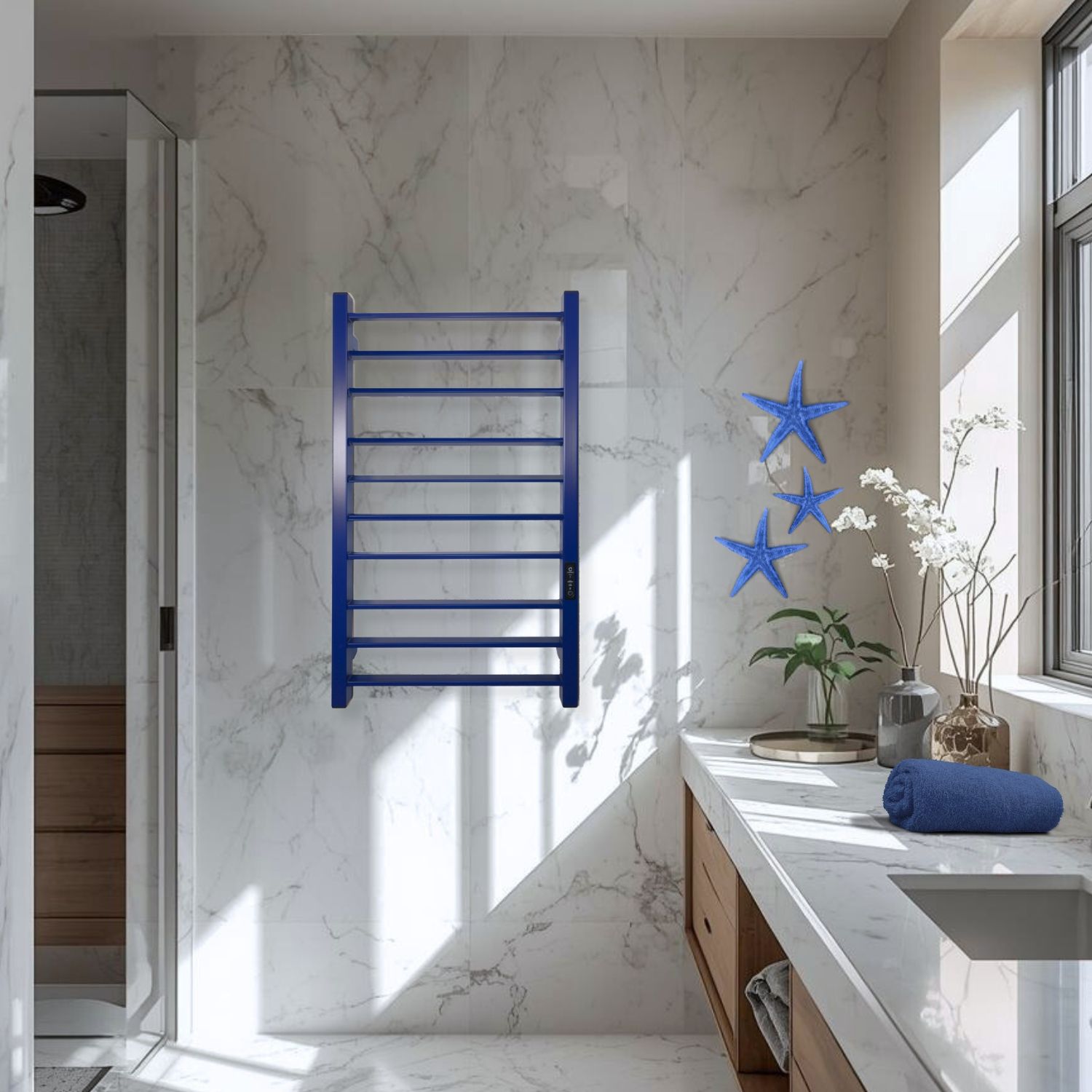 Рушникосушка Carino Magro 790x490 Blue sapphire (MG7949DBM) інструкція - зображення 6