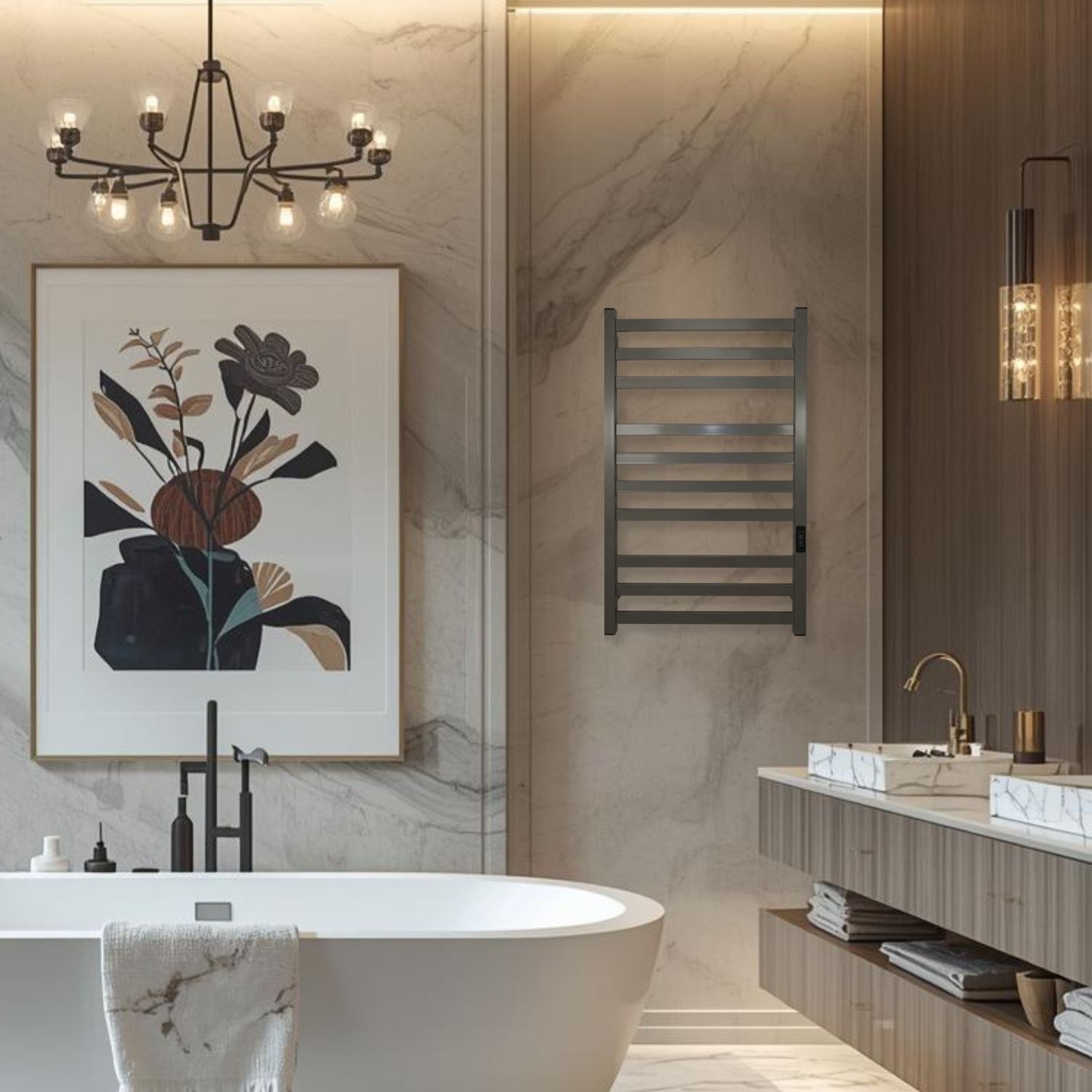 Полотенцесушитель Carino Ricardo 790x490 Metallic gray (R7949FGG) инструкция - изображение 6