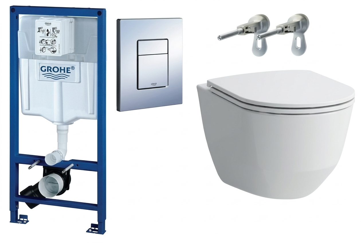 Grohe 3 в 1 G0038772+80KR0026
