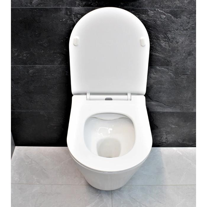 Комплект інсталяції з унітазом Grohe Rapid SL 38772001 + Dusel Teri DWHT10202330 + сидение + панель смыва (928811) внешний вид - фото 9