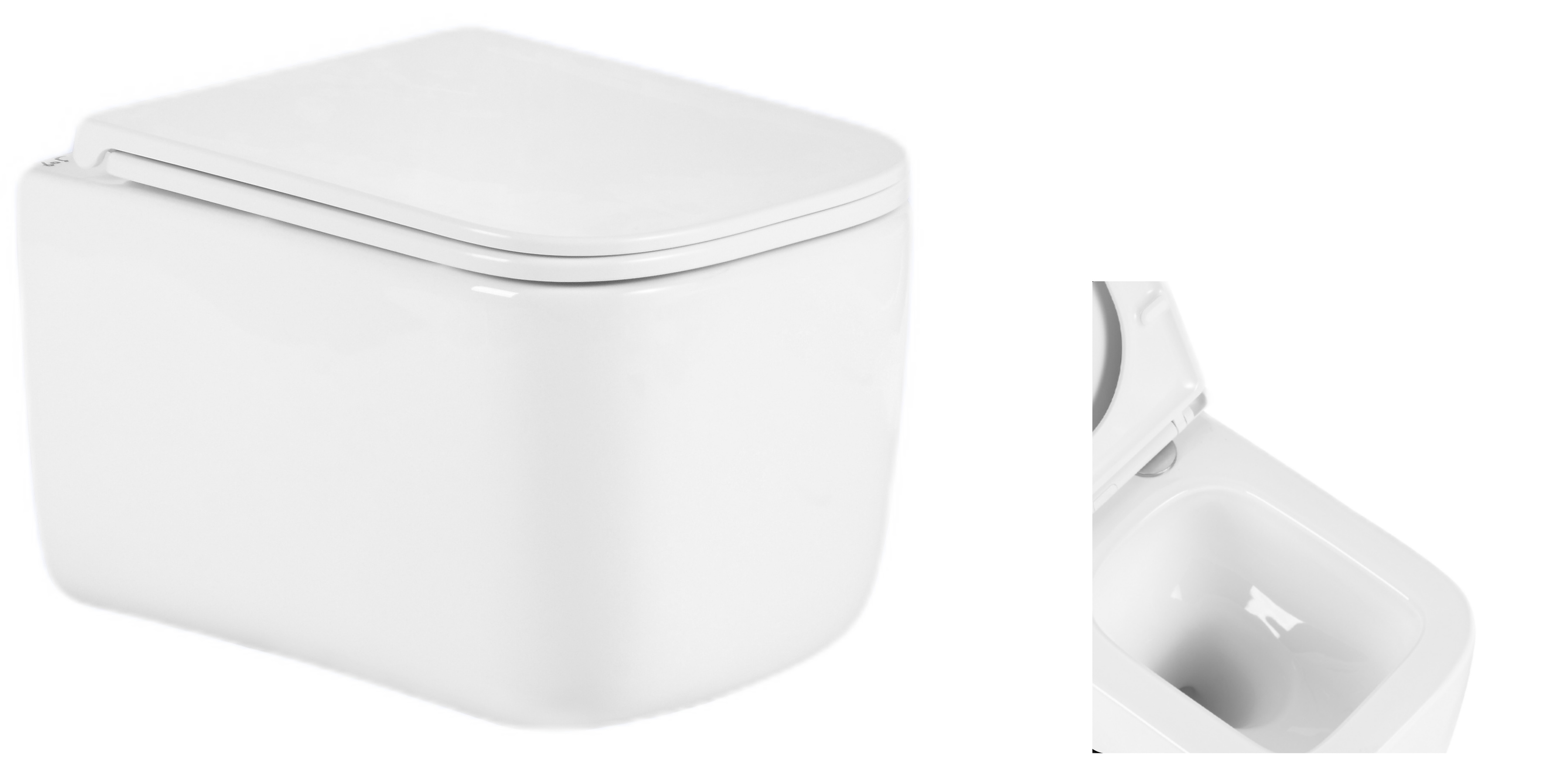 Комплект инсталляции с унитазом Q-Tap Nest QTTAU26W4911949885 цена 11321 грн - фотография 2
