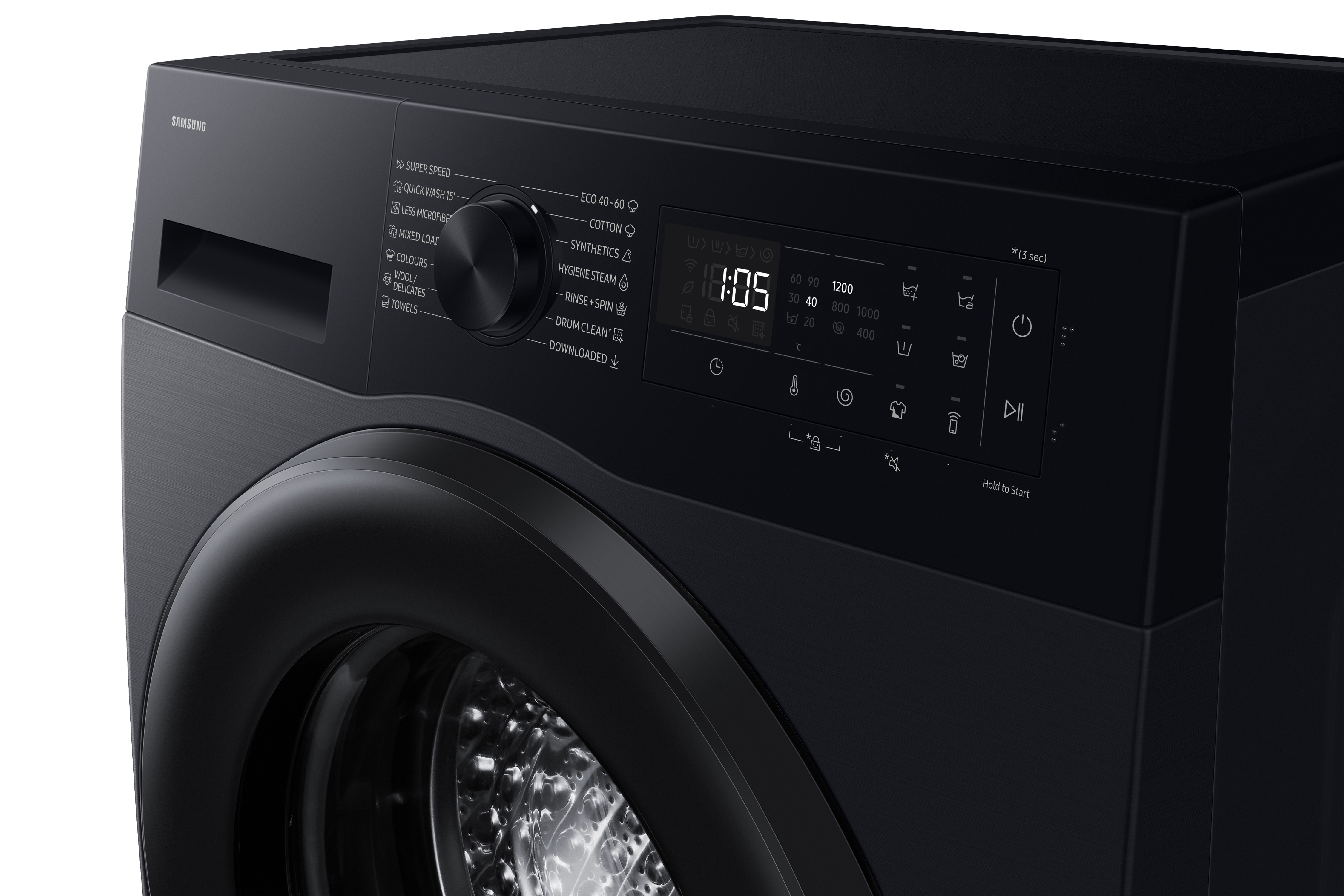 Пральна машина Samsung WW80FG5L32ABLE огляд - фото 8