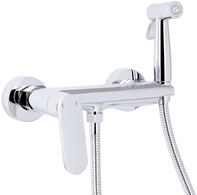 Набор для гигиенического душа Q-Tap Evia QTEVI262CRM47582 Chrome цена 1846 грн - фотография 2