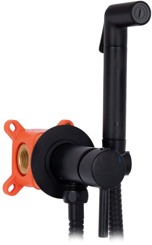 Набор для гигиенического душа Q-Tap Inspai-Varius QTINSVARBСRV00440001 Black Matt внешний вид - фото 9