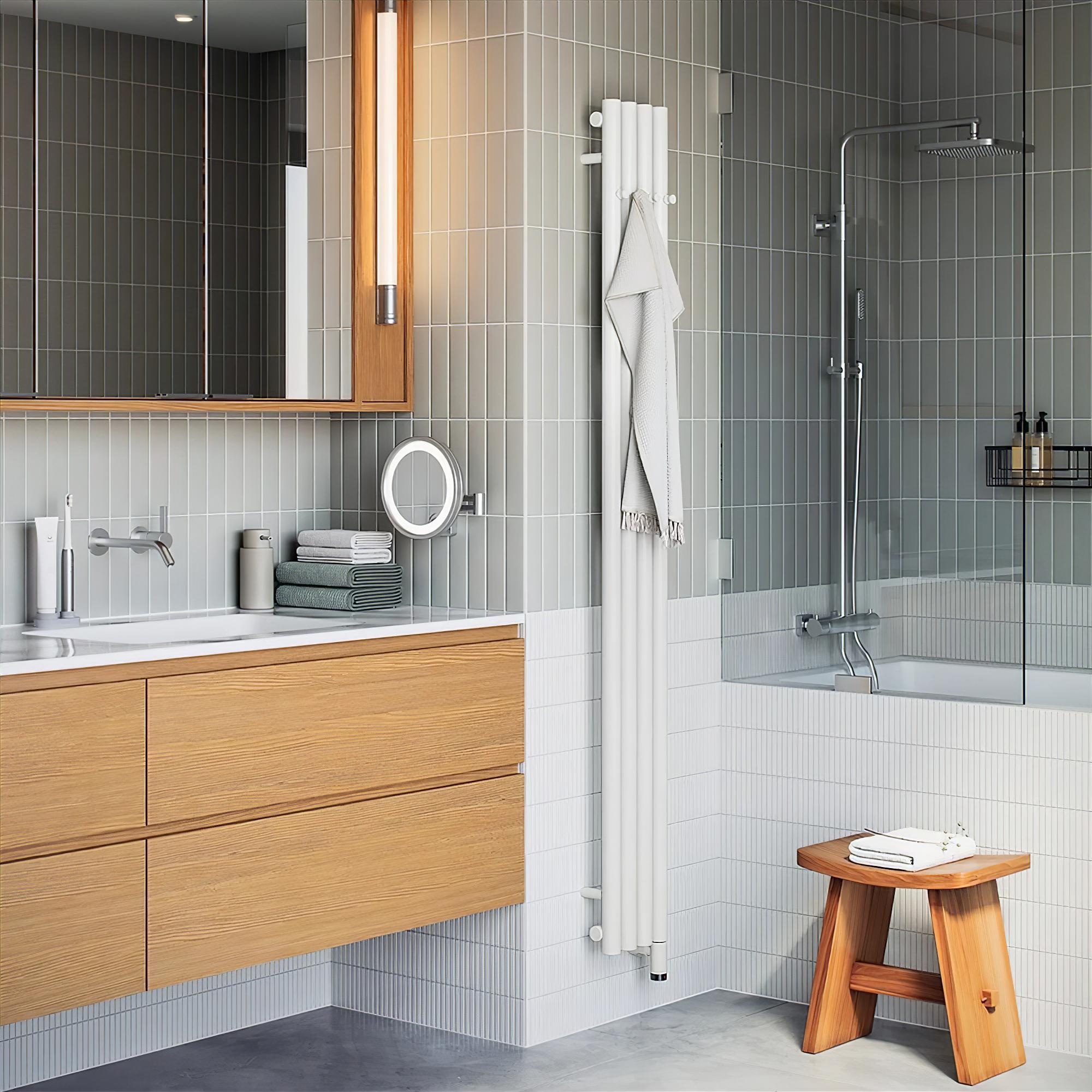 Полотенцесушитель Terma Rolo Hanger E 1200x95 (WLROW120009KJ16E8ORXMX0) цена 17091 грн - фотография 2