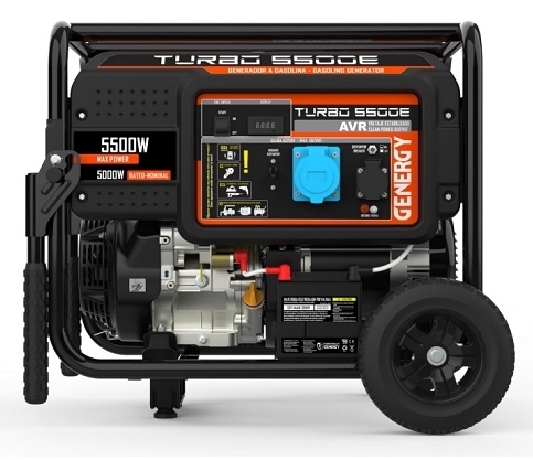 Генератор бензиновый Genergy Turbo 5500 E (240047090) цена 44000 грн - фотография 2