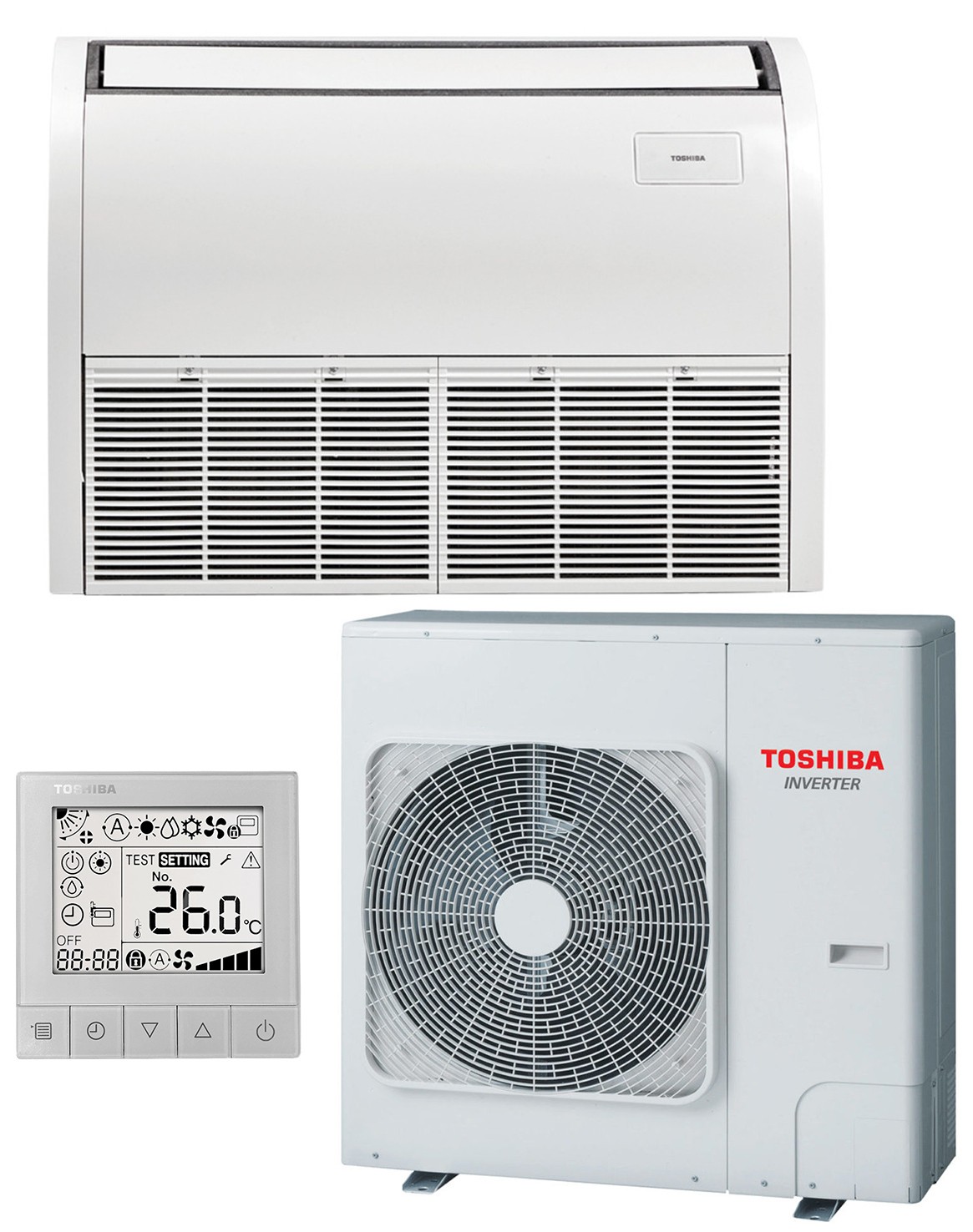 Кондиціонер спліт-система Toshiba RAV-RM1101CTP-E/RAV-GM1101ATP-E/RBC-ASCU11-E