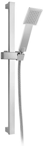 Набор смесителей Ferro Algeo Square Sinus 3в1 N170B+BAQ2+BAQ21 цена 7338 грн - фотография 2