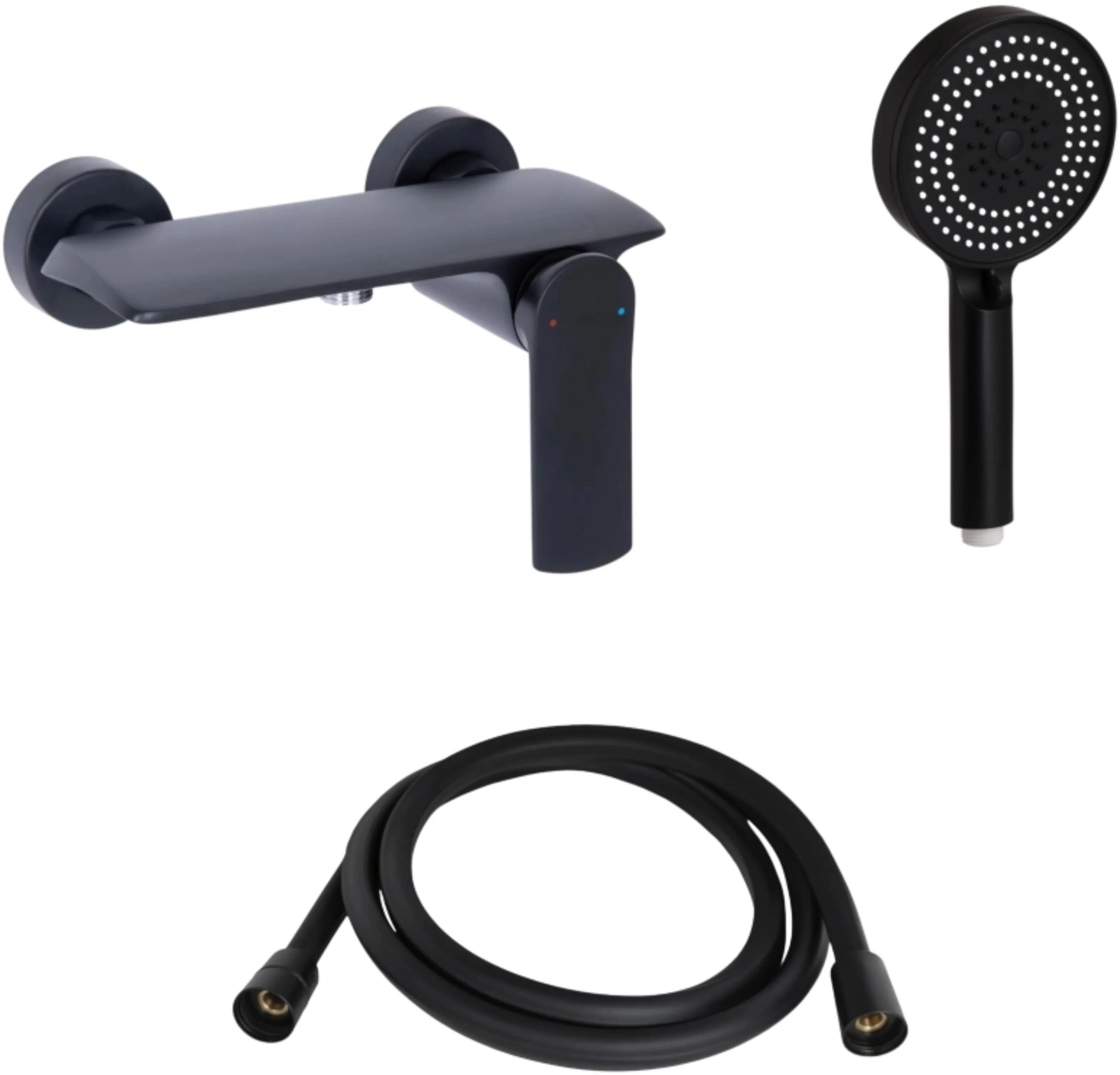 Смеситель Q-Tap черный Q-Tap Slavonice Black Matt QTSLA266BLM4590848026