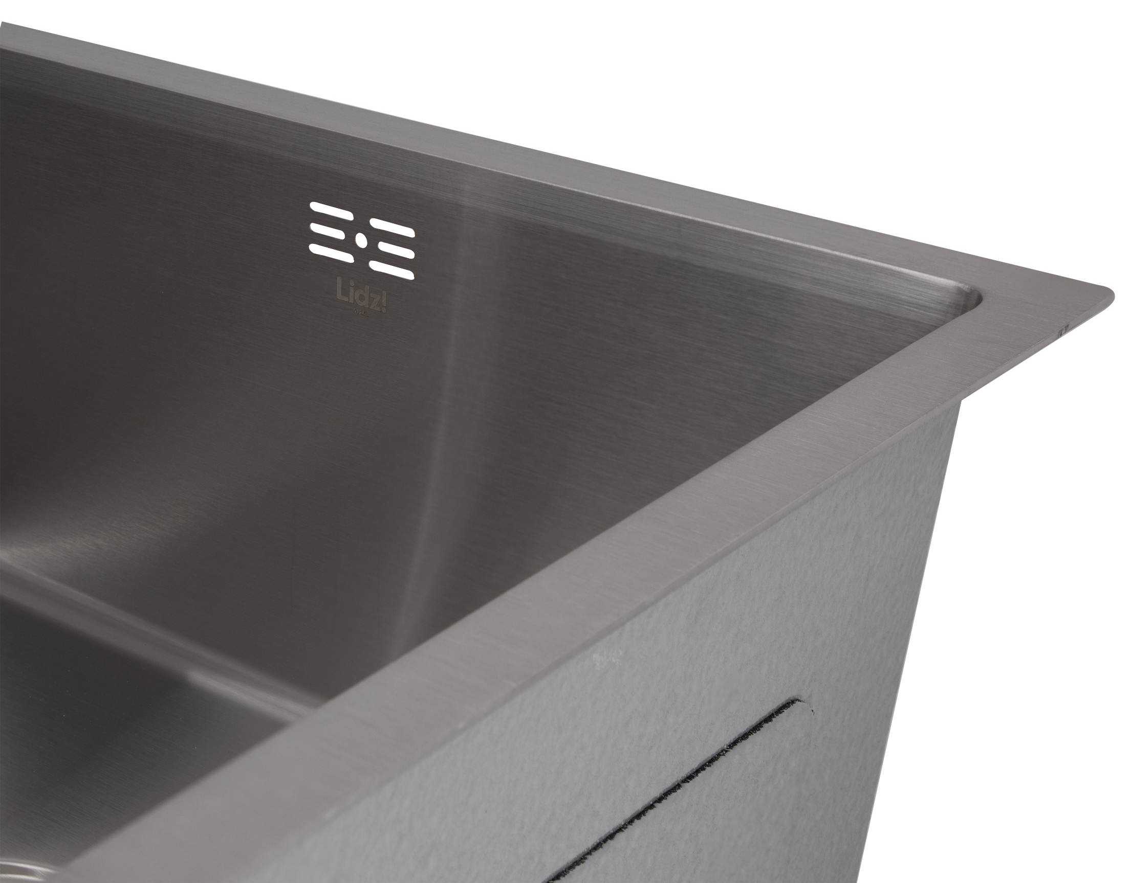 Кухонная мойка Lidz Handmade H4843 Brushed Steel 3,0/1,0 мм LDH4843BRU49441 отзывы - изображения 5