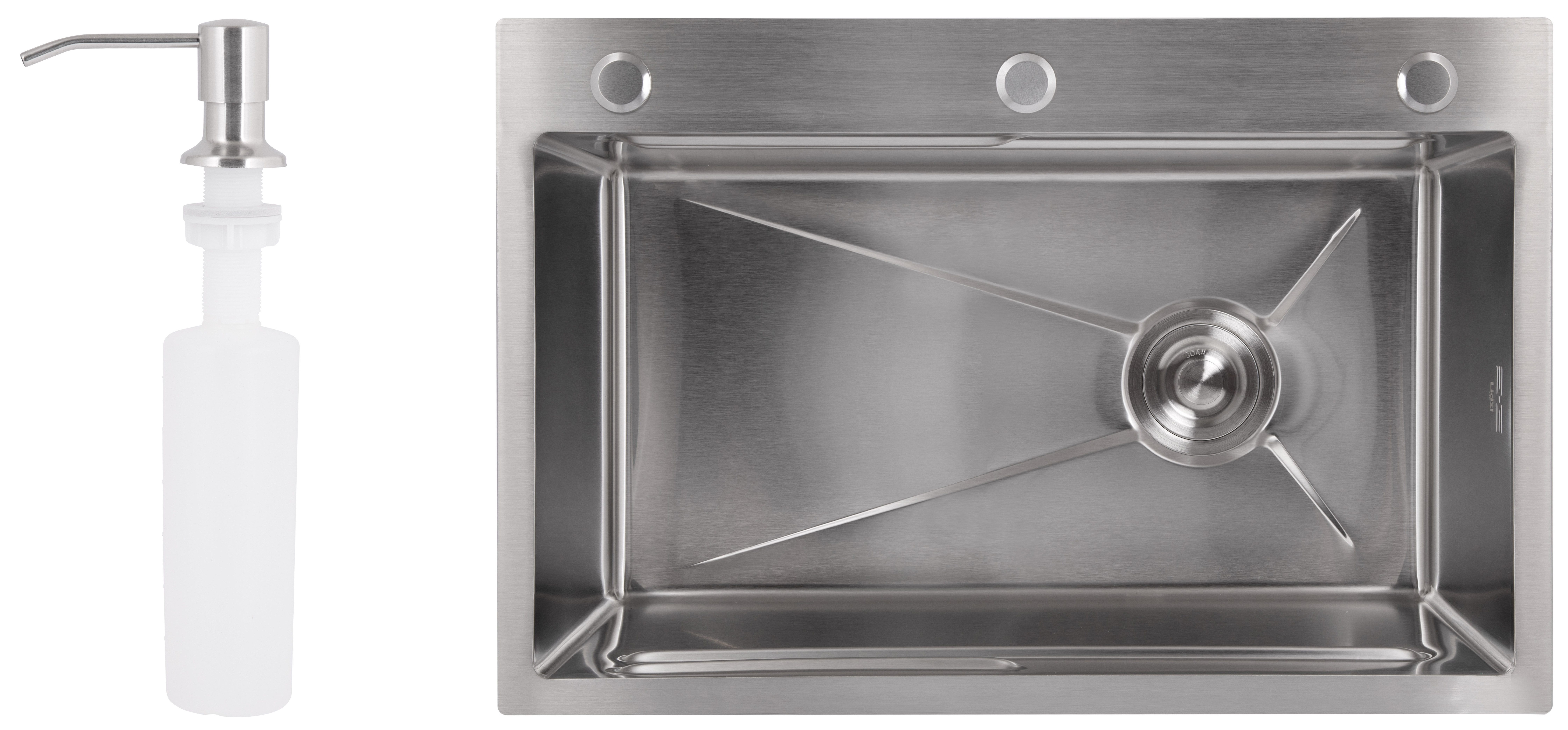 Lidz Handmade H6845 Brushed Steel 3,0/1,0 мм LDH6845BRU49455