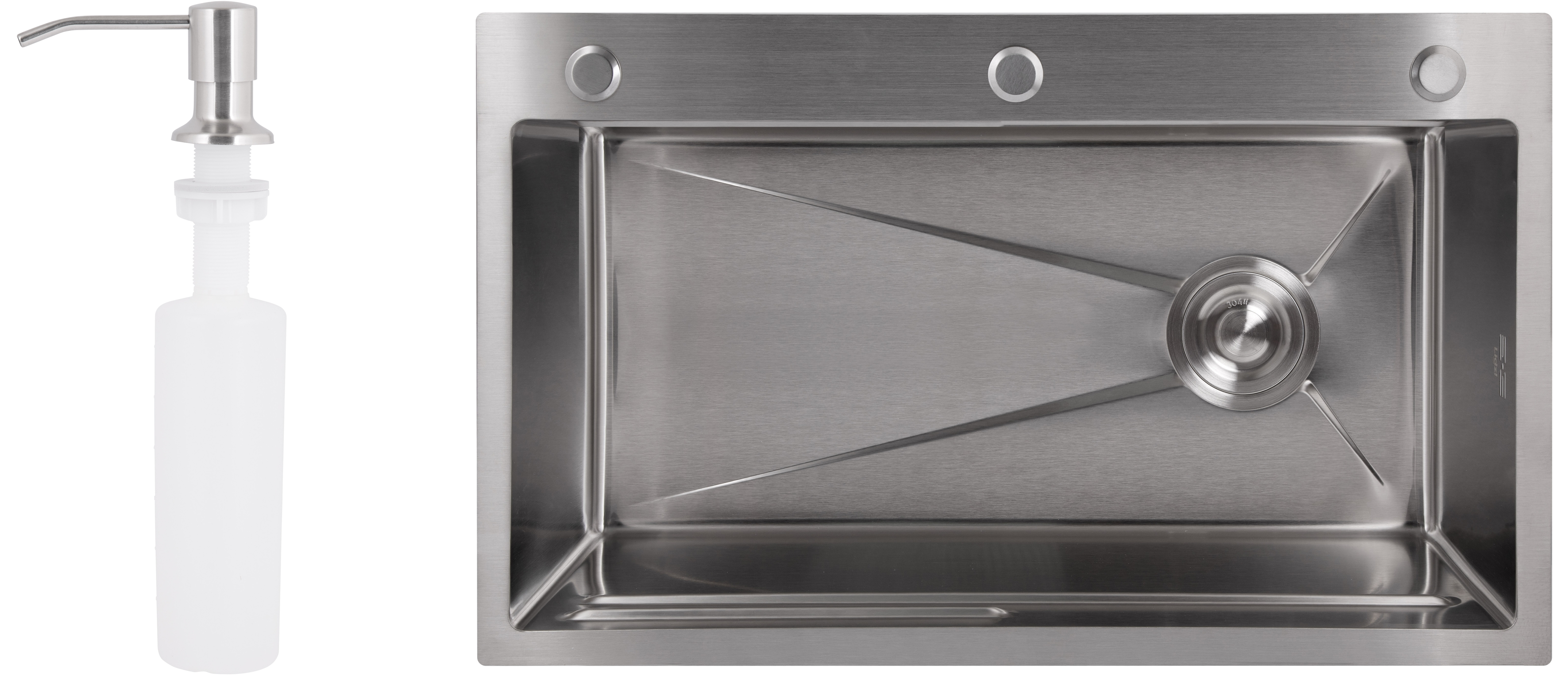 Lidz Handmade H7545 Brushed Steel 3,0/1,0 мм LDH7545BRU49457