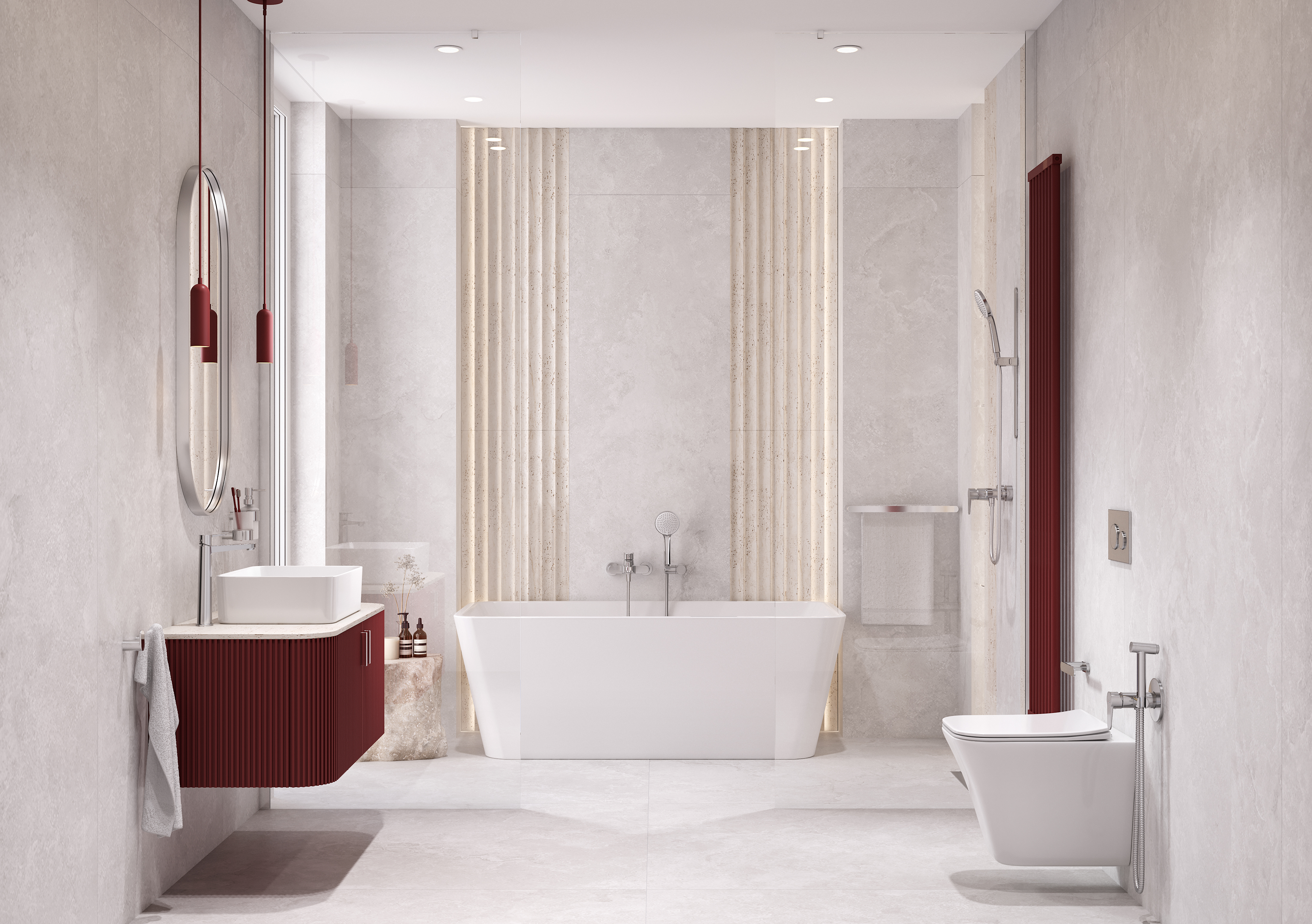 в продажу Змішувач для ванни Ferro Nostris BNS1 - фото 3