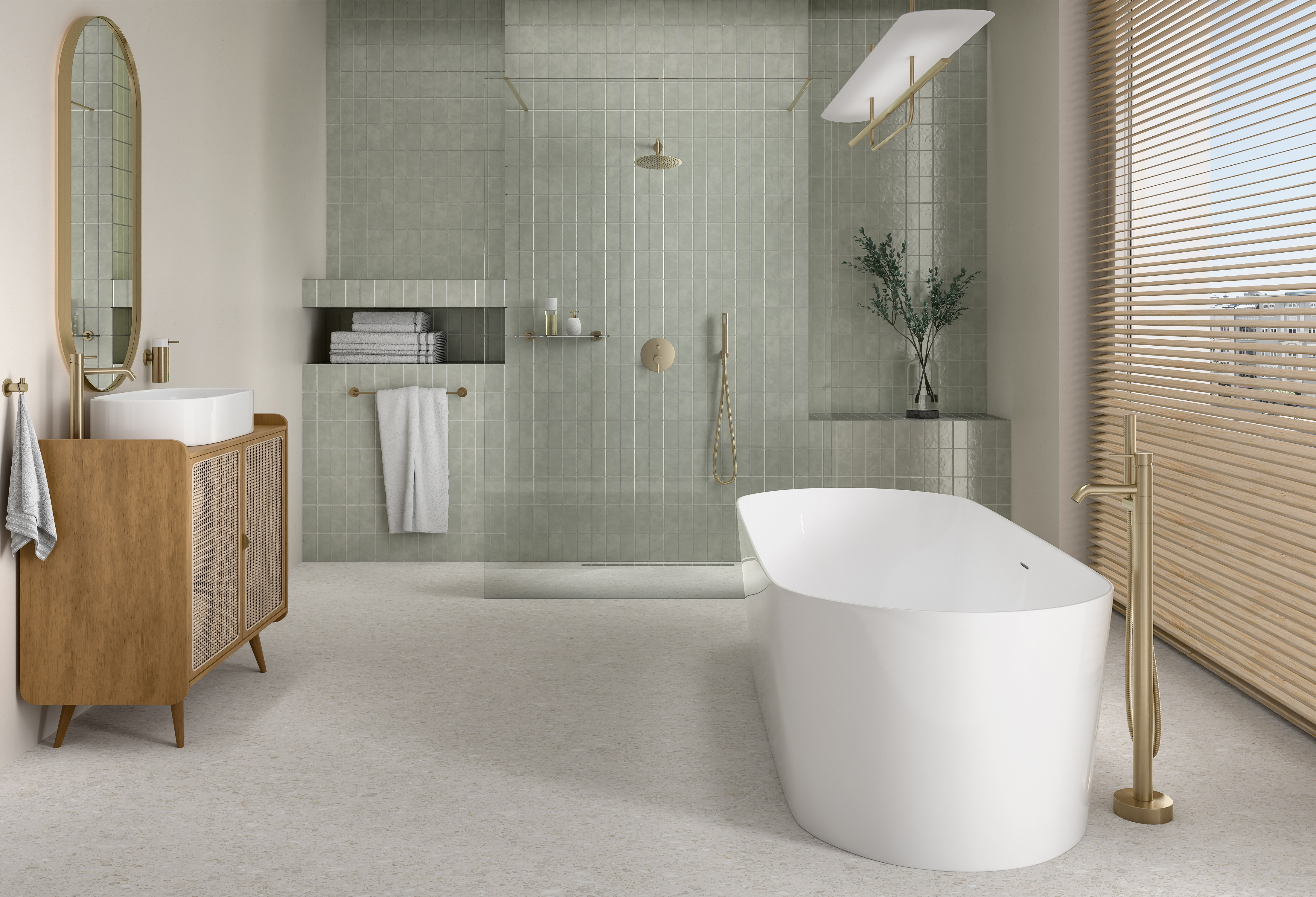 в продаже Смеситель для ванны Ferro Ciriculus BCK11FBG - фото 3